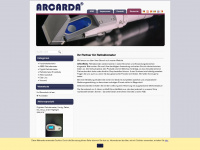 arcarda.com Webseite Vorschau