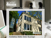 architekt-bussinger.de Webseite Vorschau