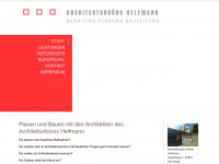 architekt-helfmann.de Webseite Vorschau