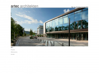artec-architekten.de Webseite Vorschau