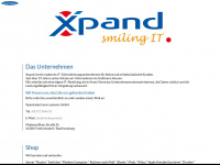 xpand.de Webseite Vorschau