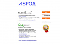 aspoa.de Webseite Vorschau