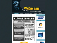 dragoncafe.hu Webseite Vorschau