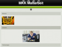 mkk-massarbeit.de Webseite Vorschau