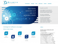 atlantis-software.de Webseite Vorschau