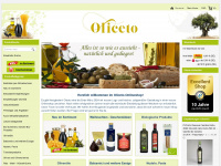 oliceto.de Webseite Vorschau