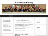 praunheimer-blaeserey.de Webseite Vorschau