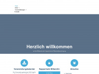 heppenheimer-wirtschaftsvereinigung.de Webseite Vorschau