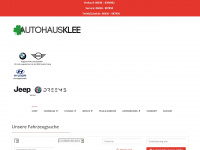 autohausklee.de Webseite Vorschau