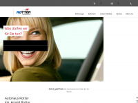 autohaus-rotter.de Webseite Vorschau