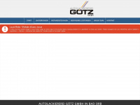 autolackiererei-goetz.de Webseite Vorschau