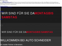auto-schneider-bensheim.de Webseite Vorschau