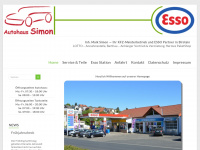 auto-simon.de Webseite Vorschau