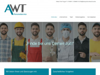 awt-personalservice.de Webseite Vorschau