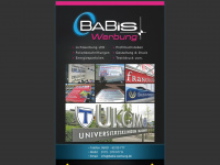 babis-werbung.de Webseite Vorschau