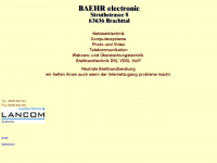 baehr-net.de Webseite Vorschau