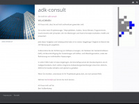 adk-consult.com Webseite Vorschau