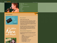 nora-schmidt.de Webseite Vorschau