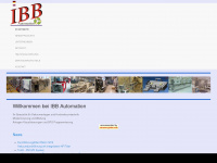 ibb-automation.de Webseite Vorschau