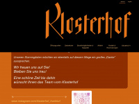 klosterhof-frankfurt.de Webseite Vorschau