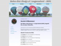 cms.ballonclub-kinzig.de Webseite Vorschau