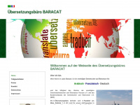 baracat-uebersetzungen.de Webseite Vorschau