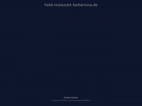 hotel-restaurant-barbarossa.de Webseite Vorschau