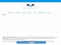 mmh-kunststofftechnik.de Webseite Vorschau