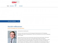 cdu-battenberg-eder.de Webseite Vorschau