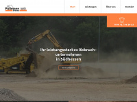 pullmann-erdbau.de Webseite Vorschau
