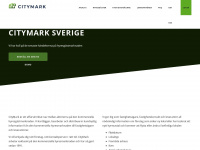 citymark.se Webseite Vorschau