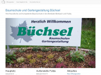 baumschule-buechsel.de Webseite Vorschau