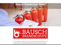 bausch-brandschutz.de Webseite Vorschau