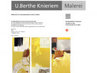 berthe-knieriem-kunst.de Webseite Vorschau