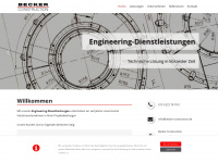 becker-construction.de Webseite Vorschau