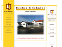 becker-u-schaefer.de Webseite Vorschau