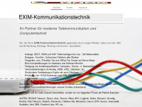 exim-online.de Webseite Vorschau