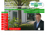 begatex.de Webseite Vorschau