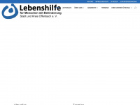 lebenshilfe-offenbach.de Webseite Vorschau