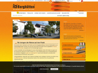 berghuetten-gmbh.de Webseite Vorschau