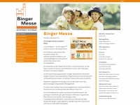 binger-messe.de Webseite Vorschau