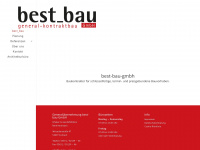 best-bau-gmbh.de Webseite Vorschau