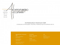 architekt-heckmann.de Webseite Vorschau