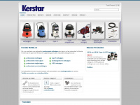 kerstar.nl Webseite Vorschau