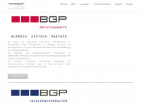 bgp-partner.de Webseite Vorschau