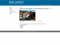 bgsumwelt.de Webseite Vorschau
