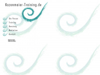 kazenmaier-training.de Webseite Vorschau