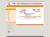 fwb-biebesheim.de Webseite Vorschau