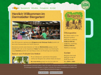 biergarten-darmstadt.com Webseite Vorschau