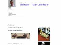 bildhauer-max.de Webseite Vorschau